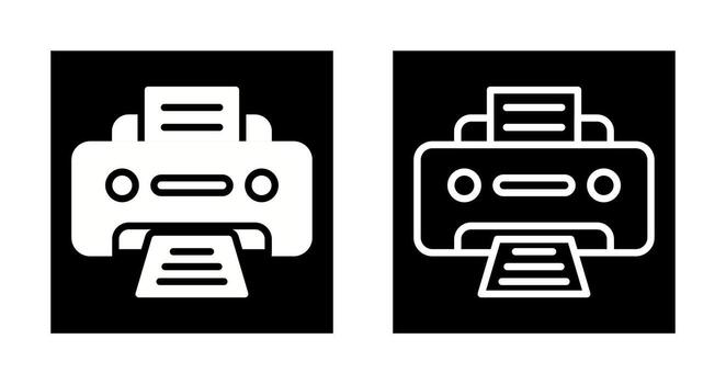 Printer Vector Icon
