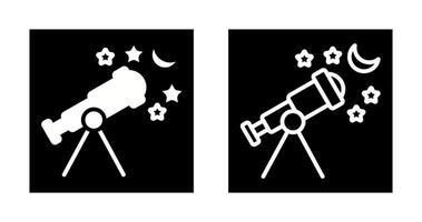 icono de vector de astronomía