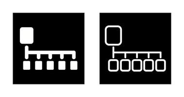 tarjeta clasificación vector icono