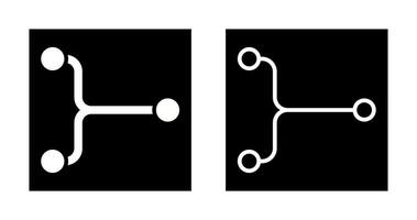 Convergence Vector Icon