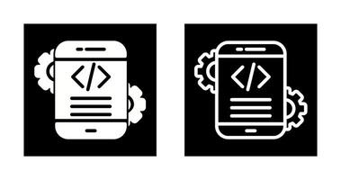 Mobile App Development Vector Icon