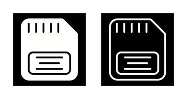 Memory Card Vector Icon