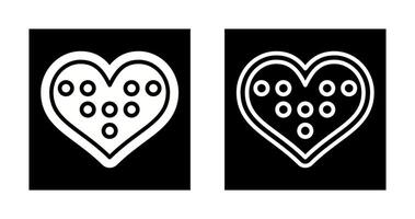 Chocolates in heart Box Vector Icon