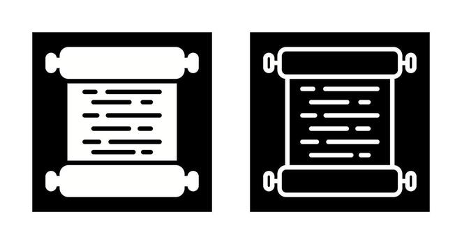 Scroll Vector Icon