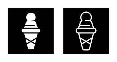 icono de vector de helado