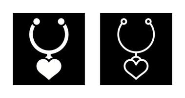 Heart Shaped Locket Vector Icon