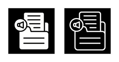 Document Insert Audio Vector Icon