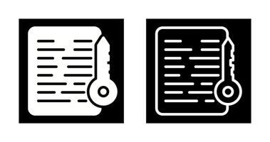 Document Access Vector Icon