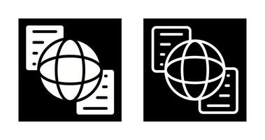 Document Sharing Vector Icon