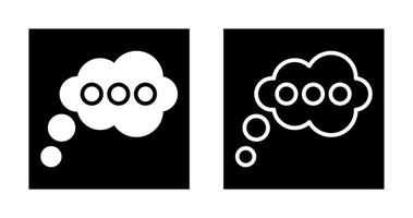 Thinking Vector Icon