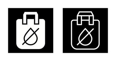 Waterproof bag Vector Icon