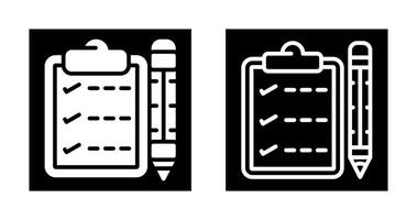 Writing pad Vector Icon