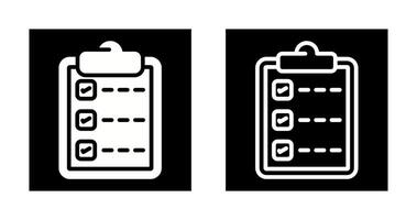 Checklist Vector Icon