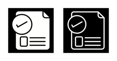 Document Vector Icon