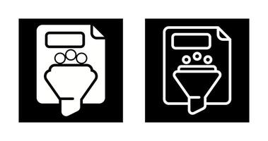Filtering Vector Icon