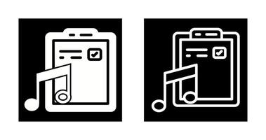 Music File Vector Icon