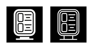 Digital Signage Vector Icon