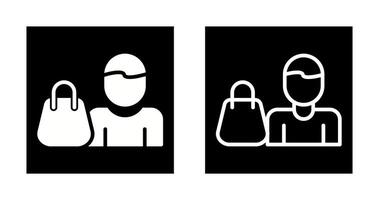 Personal Shopper Vector Icon