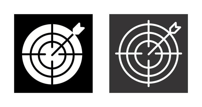 Objective Vector Icon