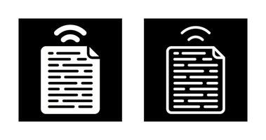 Document Vector Icon