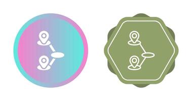 Journey Mapping Vector Icon