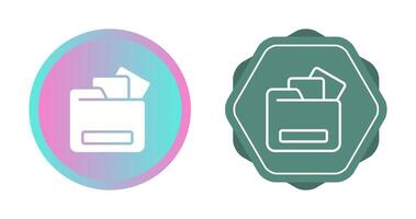 Document Storage Vector Icon