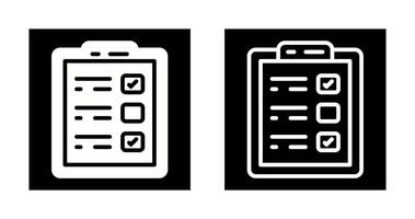 Checklist Vector Icon