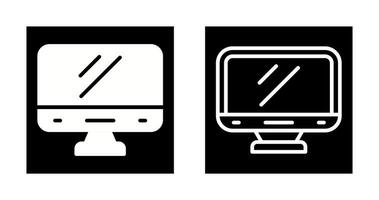 Desktop Computer Vector Icon