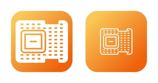 Processor Vector Icon