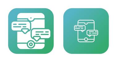 Speech bubble Vector Icon