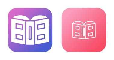 Open book Vector Icon