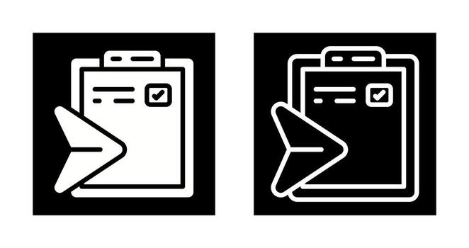 enviar icono de vector