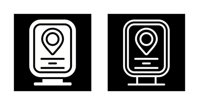 Interactive Display Vector Icon