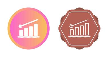 Chart Decreasing Vector Icon