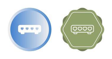 Ethernet Switch Vector Icon