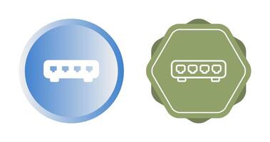 Ethernet Switch Vector Icon