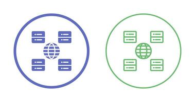 Content Delivery Network Vector Icon
