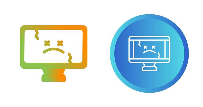 Computer Vector Icon