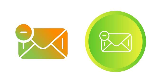 quitar icono de vector