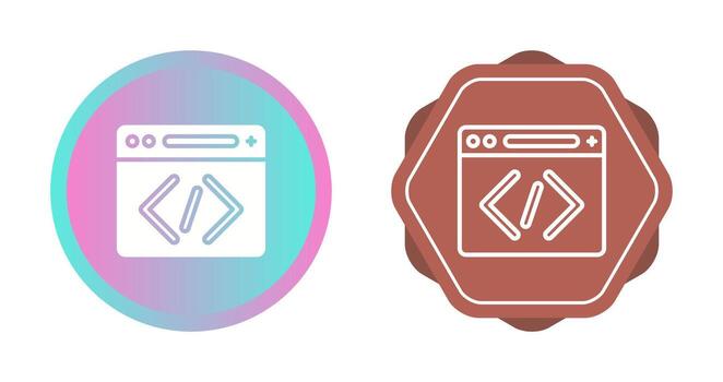 Coding Vector Icon