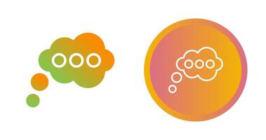 Thinking Vector Icon