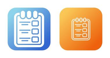 tarea lista con portapapeles vector icono