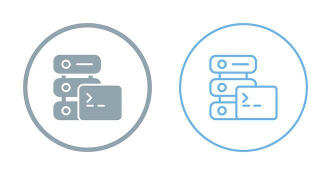 SSH Hosting Vector Icon