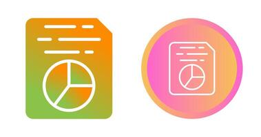 Document Insert Diagram Vector Icon