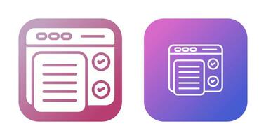 Concept Testing Vector Icon
