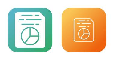 Document Insert Diagram Vector Icon