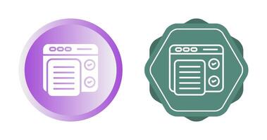 Concept Testing Vector Icon