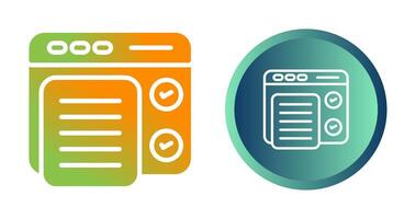 Concept Testing Vector Icon