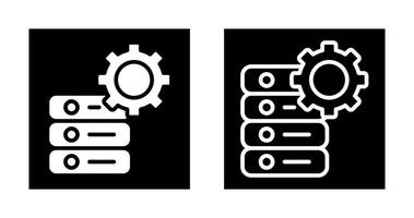 Database Management Vector Icon