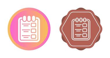 Task list with clipboard Vector Icon